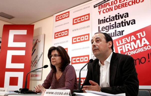 CCOO rechaza que el Gobierno legisle a golpe de titular por el ERE de Telefónica