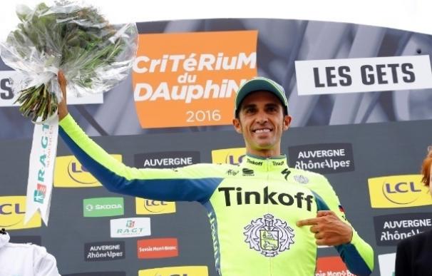 Contador: "Mi objetivo aquí es seguir preparándome para el Tour de Francia"