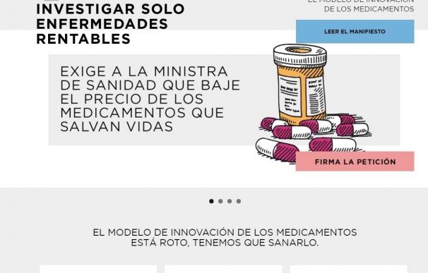 Asociaciones sanitarias, de consumo, científicas y ONG piden a Sanidad que reduzca el precio de fármacos innovadores