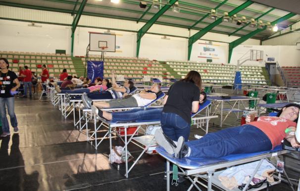 El Centro de Transfusiones programa 24 colectas de sangre y plasma en febrero en 17 municipios de la provincia
