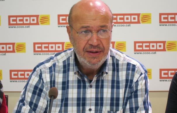 Gallego (CC.OO.) pide aclarar si el referéndum de Cataluña será pactado o unilateral