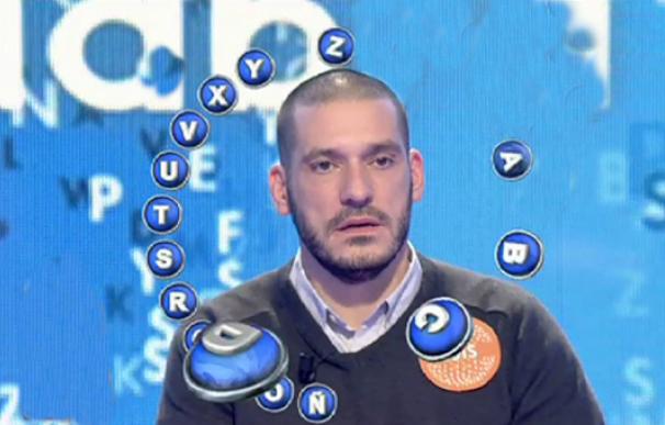 Las preguntas del 'rosco' con las que Luis ha ganado 354.000 euros en 'Pasapalabra'