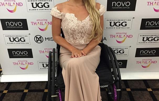 Una joven en silla de rudas se convierte en aspirante a Miss Mundo