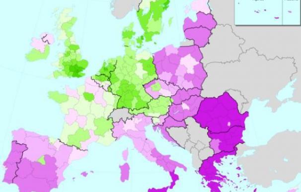 Solo Madrid y el País Vasco, por encima de la media europea en índice de competitividad regional