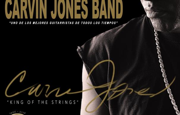 El guitarrista norteamericano Carvín Jones finalizará en Cáceres su gira española por su 50 cumpleaños