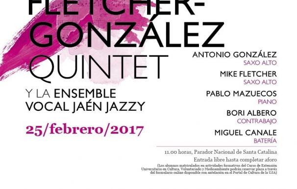 El Parador acoge este sábado las actuaciones de Fletcher-González Quintet y del Ensemble Vocal Jaén Jazzy