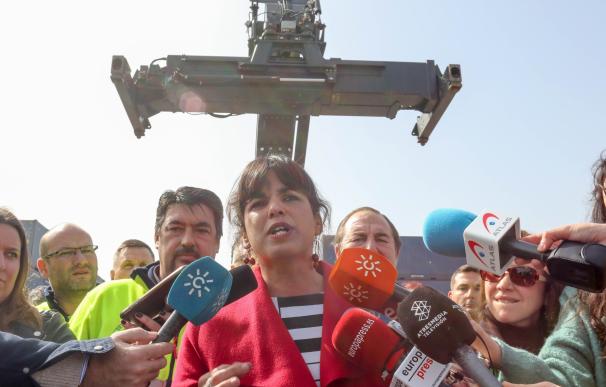 Teresa Rodríguez ve voluntad de Iglesias para la autonomía de Podemos Andalucía y no quiere una "negociación eterna"