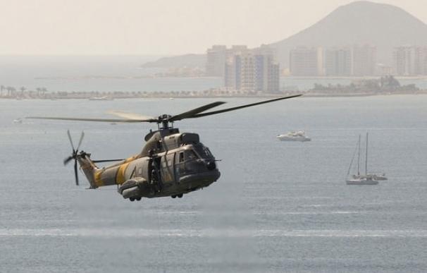 Un helicóptero del Ejército del Aire sufre un nuevo percance y se queda estacionado en Marruecos para ser arreglado