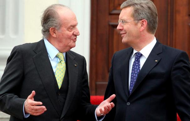 El Rey garantiza a Alemania el compromiso de España en cumplir sus reformas