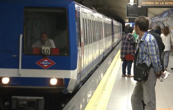 Transportes cifra en un 8 por ciento en seguimiento de huelga de maquinistas de metro