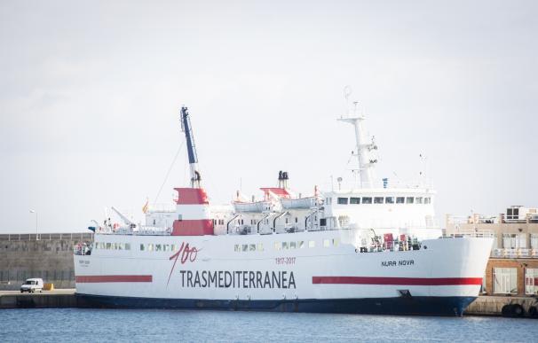El buque 'Nura Nova' de Transmediterranea comienza este sábado a operar la ruta entre Alcúdia y Ciutadella