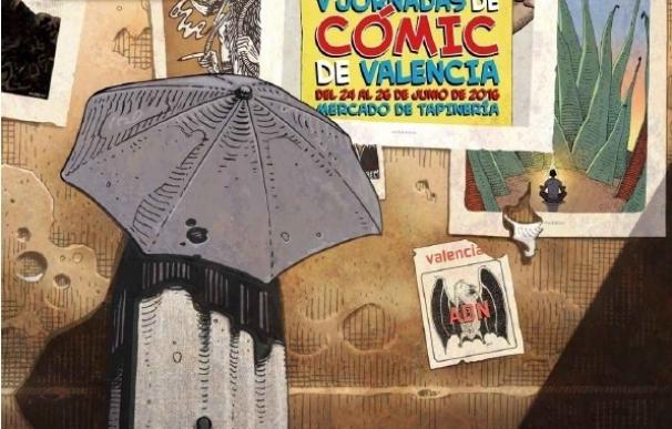 Más de 50 autores de toda España se dan cita en Valencia en las V Jornadas de Cómic