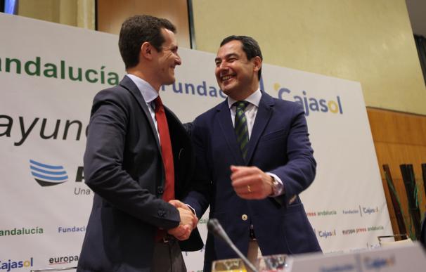 Casado (PP) asegura que las próximas elecciones "se pueden decidir en Andalucía"