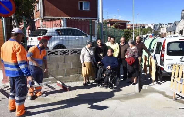 El Ayuntamiento destinó en 2016 casi 333.000 euros a obras de mejora de la accesibilidad