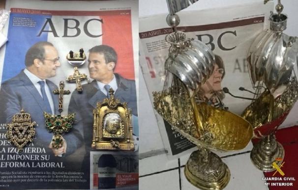 Detenidas en Madrid dos personas por extorsionar a anticuarios que les entregaban joyas para restaurar