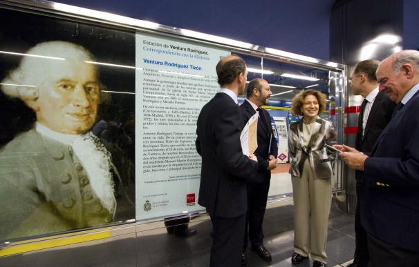 Metro amplía la información sobre personajes históricos que dan nombre a una treintena de estaciones