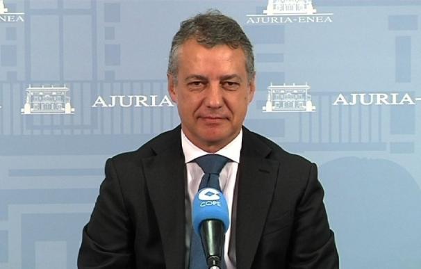Urkullu destaca "la preocupación" del PP vasco por los "resultados" de las encuestas para las elecciones autonómicas