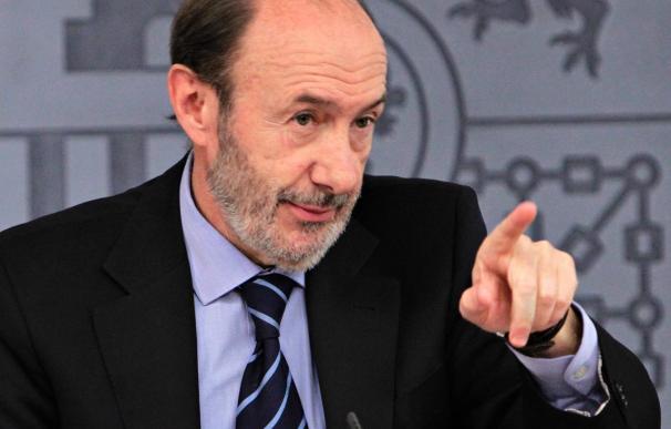 Rubalcaba elude comentar la frase de Rajoy,que llamó al Gobierno "esta gente"