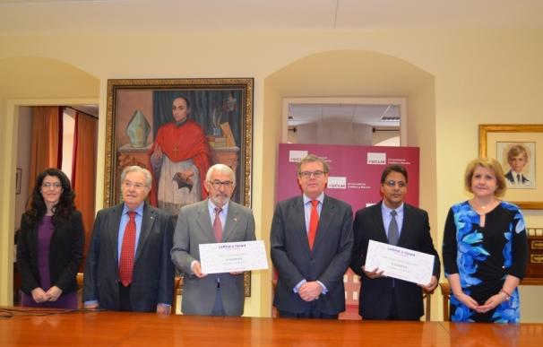 La UCLM dona 17.015 euros a Cruz Roja y a la Delegación Saharaui por la carrera solidaria Campus a Través