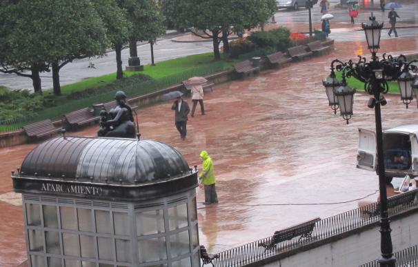 Asturias en alerta por lluvias que pueden alcanzar los 15 litros por metro cuadrado