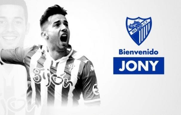 Jony llega libre al Málaga procedente del Sporting