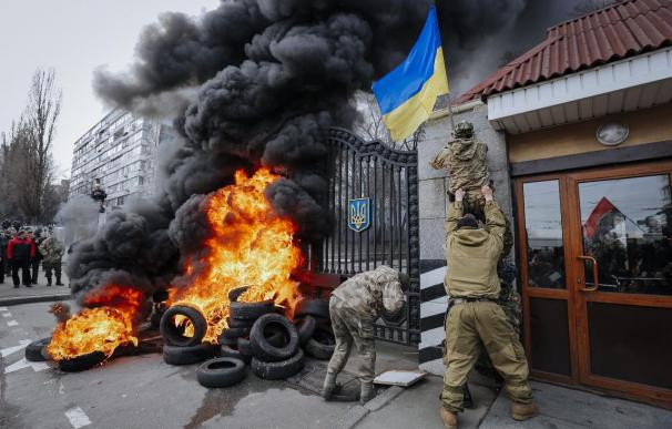 Los prorrusos anuncian una movilización a la conquista del este de Ucrania