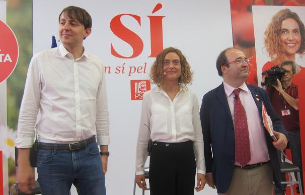 Iceta (PSC) dice a Podemos que es una "cagada" querer más soberanía alejándose de la UE