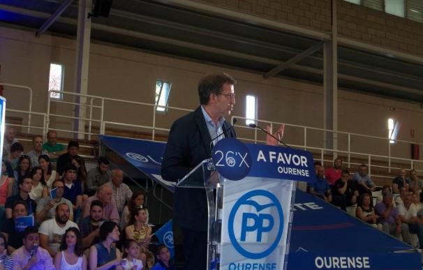 Feijóo apela a los votantes de Ciudadanos y PSOE para convertir sus votos en "escaños útiles" frente a Podemos
