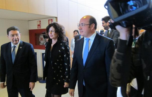 El presidente de Murcia no aclara si cumplirá su compromiso con Cs, "no hablo de futuribles"