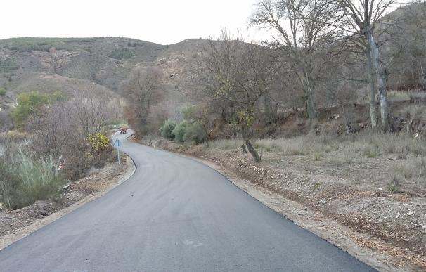 El Plan Especial de Pavimentaciones de Diputación mejora la seguridad en dos carreteras provinciales