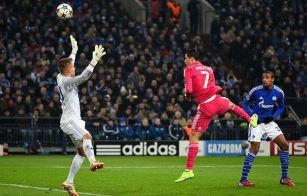 Cristiano vuelve a marcar ante el Schalke
