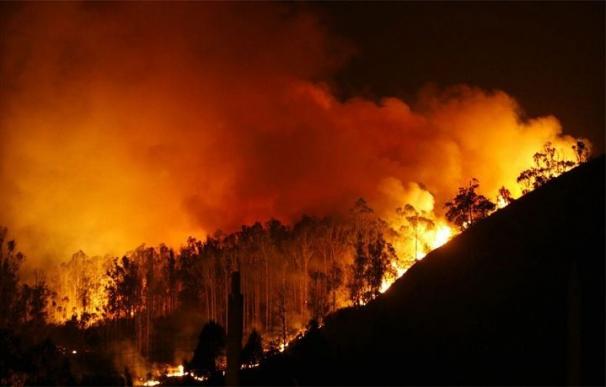 (Resumen) El incendio que ataca las Fragas do Eume arrasa 750 hectáreas y reaviva las movilizaciones ciudadanas