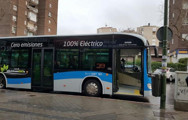 La EMT incorpora en pruebas un autobús ecológico con tecnología 100% eléctrica entre Ópera y San Ignacio