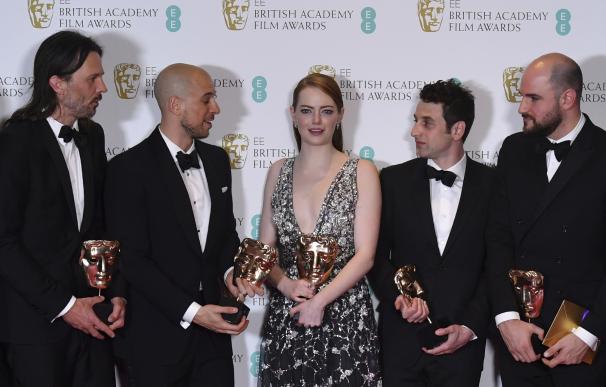 "La La Land" triunfa en la entrega de los Bafta en Londres