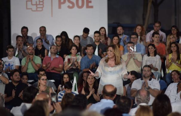 Susana Díaz critica la "ignorancia y la maldad" del alcalde al comparar el SAS y la sanidad venezolana
