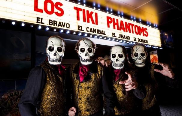 Los Tiki Phantoms: "Somos la única banda que hace acrobacias, tikicongas y sacrificios humanos en sus conciertos"