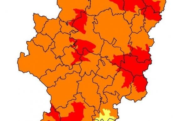 Prealerta roja por riesgo de incendios forestales en varias zonas de Aragón
