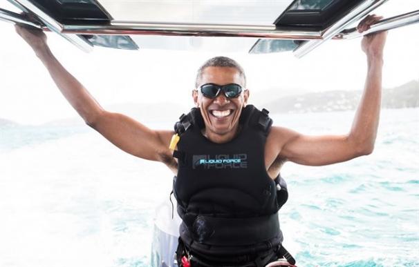 Obama, de vacaciones en las islas Vírgenes Británicas
