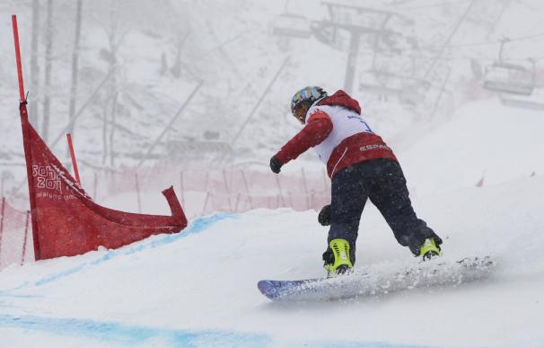Astrid Fina finaliza cuarta en la prueba de 'banked eslalon' de los Mundiales de Snowboard