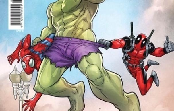 Los héroes de Marvel se pasean por San Lorenzo gracias a los cómics exclusivos de Metropoli