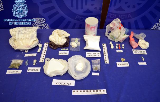 Detienen a 9 personas e intervienen kilo y medio de 'speed' en Logroño y 336 gramos de cocaína