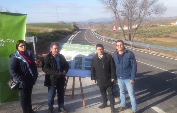Diputación mejora la principal carretera de acceso a Génave con una inversión de más de 413.000 euros