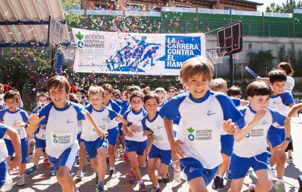 Acción contra el Hambre busca colegios de España y Andorra para correr contra la desnutrición infantil