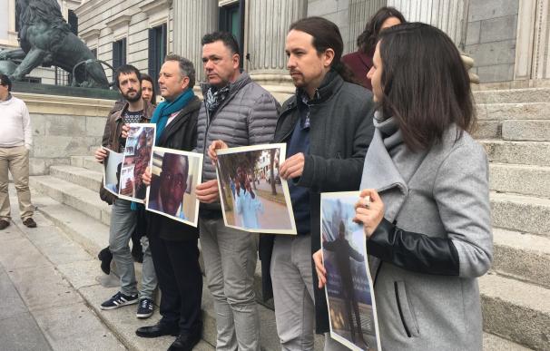 Unidos Podemos denuncia que las familias del Tarajal esperan desde hace tres años los visados para reconocer los cuerpos