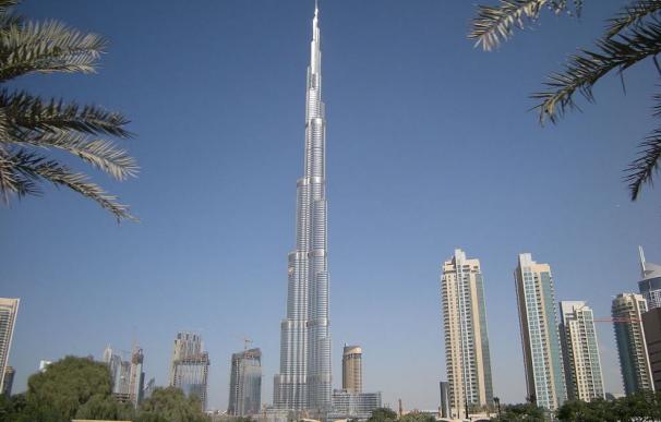 Burj Khalifa, el rascacielos más alto del mundo, en Dubái