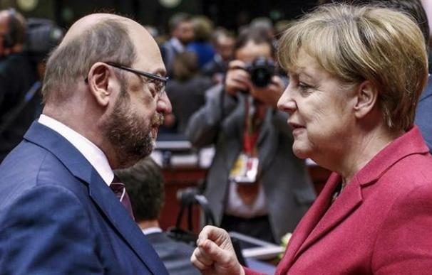 El efecto Schulz sigue imparable: primera encuesta que le da la victoria sobre Merkel