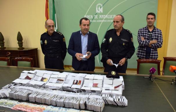 Málaga, provincia andaluza donde la Policía autonómica ha intervenido más boletos de loterías ilegales en 2016