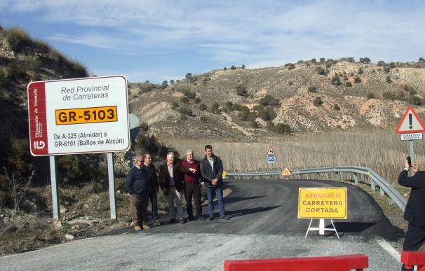 Diputación invierte 700.000 euros en la mejora de la red provincial de carreteras