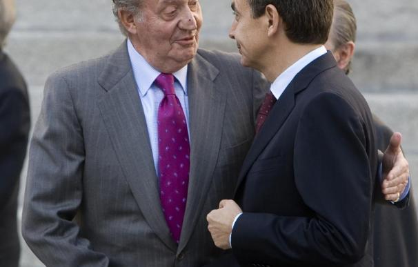 Zapatero mantendrá su último encuentro con el Rey como presidente