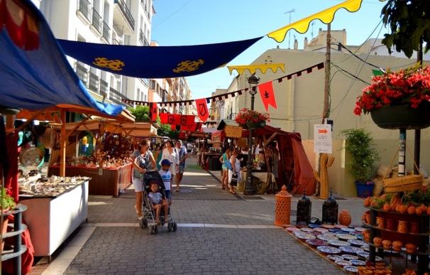 El mercado medieval de Estepona contará este año con más de 70 puestos en el casco antiguo